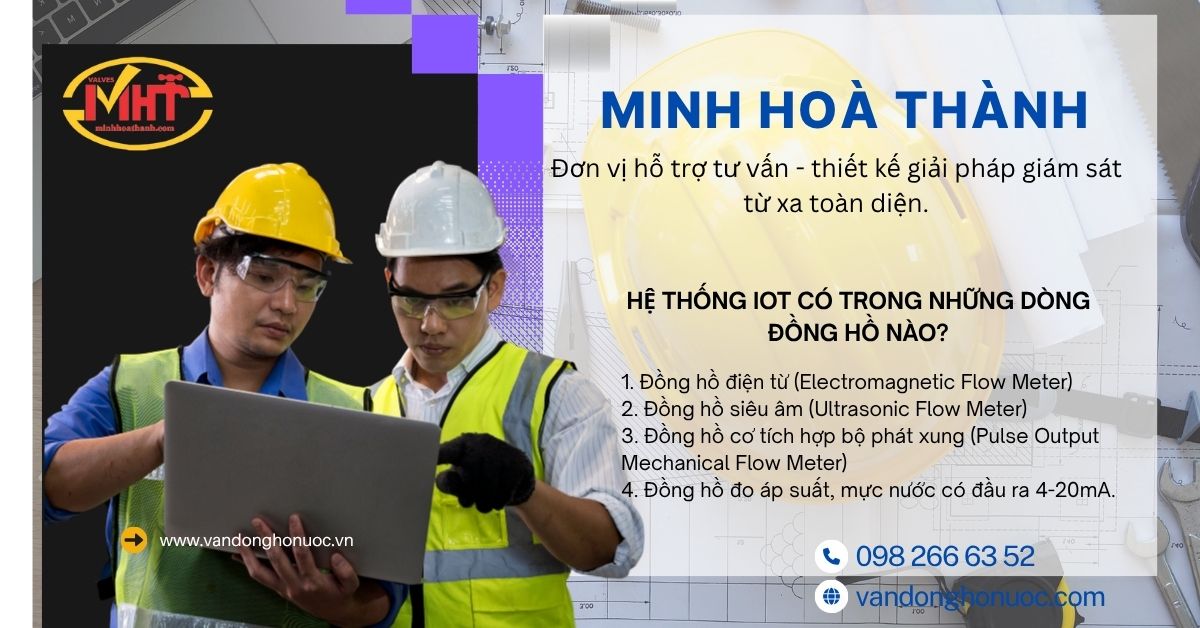 Đồng hồ điện từ truyền tín hiệu 4-20mA – Kết nối dễ dàng với IoT